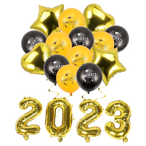 Gatuida Einzigartige Abschlussballon-dekore - 1 Satz Geformte Aluminiumfolienballons Für von Gatuida
