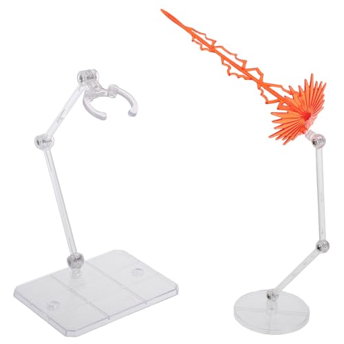 Gatuida 1 Satz Action Figure Display Base mit Energiestücken Kompatibel mit Gundam Modellen Mehrere Zubehörteile für Kreative Gestaltung Stabiler Halter für Beeindruckende Präsentationen Gatuida 1 Satz Action Figure Display Base mit Energiestücken Kompatibel mit Gundam Modellen Mehrere Zubehörteile für Kreative Gestaltung Stabiler Halter für Beeindruckende Präsentationen von Gatuida