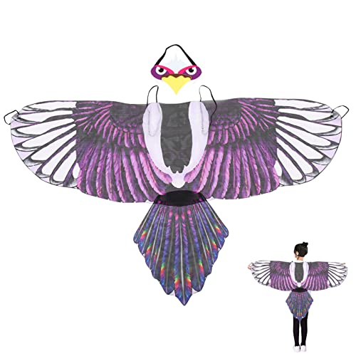 Gatuida 1 Satz Adlerflügel Gesetzt Led Kind Halloween Jungs Forderung Mädchen Adlerflügel Für Festival Jungen Verkleiden Kostüme Party-verkleidung Party-adlerflügel Chiffon Violett Gatuida 1 Satz Adlerflügel Gesetzt Led Kind Halloween Jungs Forderung Mädchen Adlerflügel Für Festival Jungen Verkleiden Kostüme Party-verkleidung Party-adlerflügel Chiffon Violett von Gatuida
