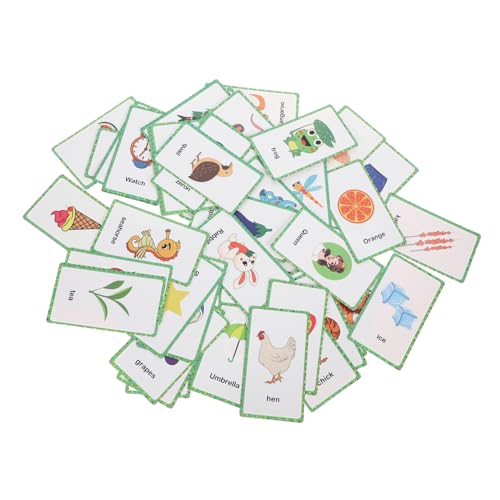 Gatuida Alphabet-lernkarten Für Kleinkinder Englische Buchstabenerkennungskarten Karteikarten Mit Farbenfrohen Inhalten Zahlen Und Gegenständen Zum Lernen Leicht Zu Tragen Und Sicher Gatuida Alphabet-lernkarten Für Kleinkinder Englische Buchstabenerkennungskarten Karteikarten Mit Farbenfrohen Inhalten Zahlen Und Gegenständen Zum Lernen Leicht Zu Tragen Und Sicher von Gatuida