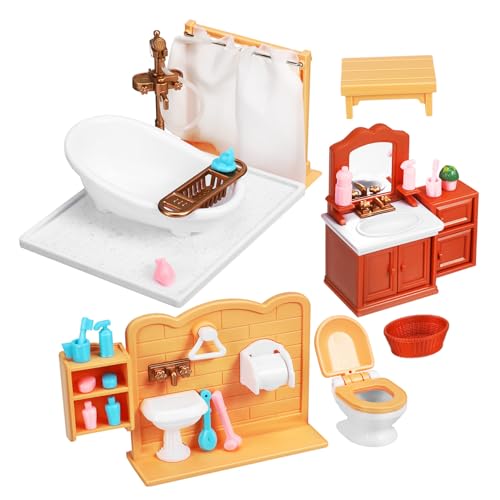 Gatuida 1 Satz Badezimmer-unterstützungsmodell Puppenhaus Zubehör Möbel Mini Dollhouse Badezimmer Winzig Klein Puppenstubeneinrichtung Plastik Gatuida 1 Satz Badezimmer-unterstützungsmodell Puppenhaus Zubehör Möbel Mini Dollhouse Badezimmer Winzig Klein Puppenstubeneinrichtung Plastik von Gatuida