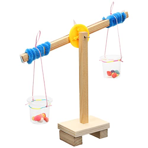 Gatuida 1 Satz DIY Holz Balance Modell für Lernspielzeug für Frühe Bildung Experimentierset für Jungen und Mädchen Ab Jahren von Gatuida