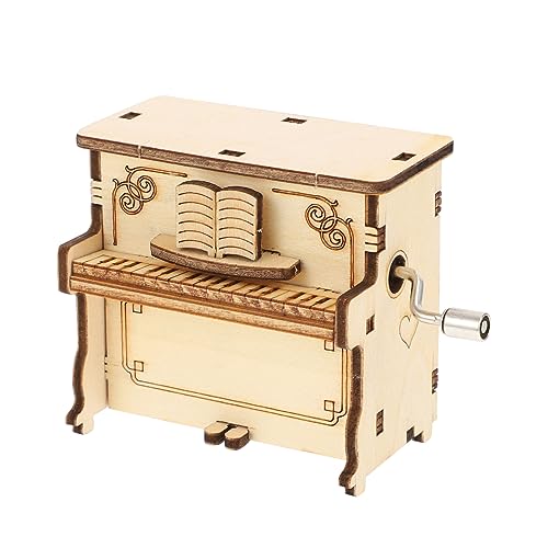 Gatuida 1 Satz DIY Holzspielzeug Puzzle Klavier Musikbox Kreatives Basteln für Pädagogisches Fantasie und Geschicklichkeit für Familienprojekte Gatuida 1 Satz DIY Holzspielzeug Puzzle Klavier Musikbox Kreatives Basteln für Pädagogisches Fantasie und Geschicklichkeit für Familienprojekte von Gatuida