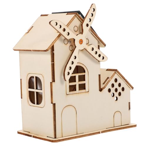 Gatuida 1 Satz DIY Solar Windmühlen aus Holz für Sicher und Fördert Kreatives und Erkundung Erneuerbarer Energien für Jungen und Ab Jahren Gatuida 1 Satz DIY Solar Windmühlen aus Holz für Sicher und Fördert Kreatives und Erkundung Erneuerbarer Energien für Jungen und Ab Jahren von Gatuida