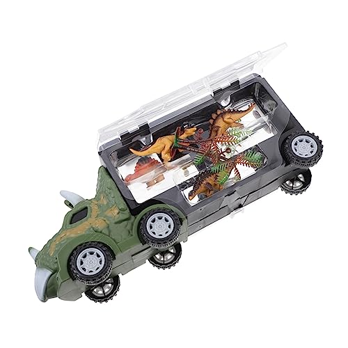 Gatuida 1 Satz Dinosaurier Form Lastwagen Transporter mit Abnehmbarem Container und Tierfiguren Kreatives für Kleinkinder Geburtstags und Feiertagsgeschenke Gatuida 1 Satz Dinosaurier Form Lastwagen Transporter mit Abnehmbarem Container und Tierfiguren Kreatives für Kleinkinder Geburtstags und Feiertagsgeschenke von Gatuida