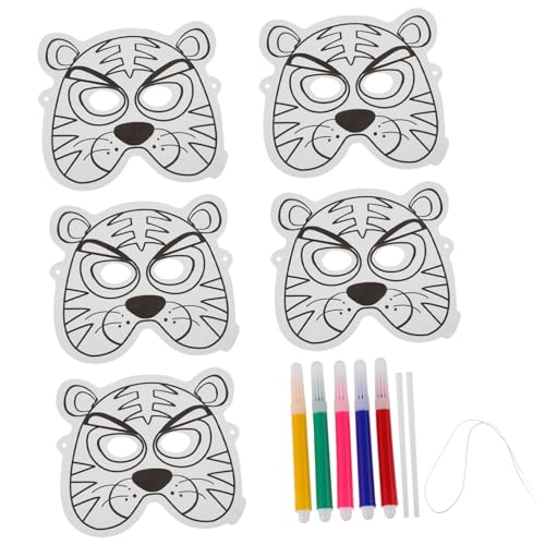 Gatuida 1 Satz Diy Handgemalte Masken Inflatable Blank Masken für Kreative Ausmalmasken für Karneval Halloween und Mottoparty für Rollenspiele und Bastelprojekte Gatuida 1 Satz Diy Handgemalte Masken Inflatable Blank Masken für Kreative Ausmalmasken für Karneval Halloween und Mottoparty für Rollenspiele und Bastelprojekte von Gatuida