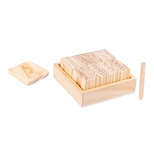 Gatuida 1 Satz Doppelseitiges Holz Alphabet Lernspielzeug für Buchstabenerkennung Montessori Inspiriertes Set für Vorschulkinder Sicheres und Lernfreude Gatuida 1 Satz Doppelseitiges Holz Alphabet Lernspielzeug für Buchstabenerkennung Montessori Inspiriertes Set für Vorschulkinder Sicheres und Lernfreude von Gatuida