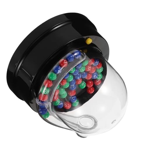 Gatuida Lotto Maschine Mini Spielautomat Mit Bällen Für Party Spiele Elektrisch Tragbar Lotteriekugelmaschine Bingomaschine Requisiten von Gatuida