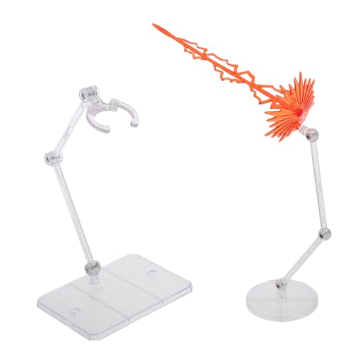Gatuida 1 Satz Energiespeicher Display Halter für Modelle mit Effektvollem Zubehör für Action Figuren Miniaturfiguren und Modellautos Stabiler Stand für Kreative Ausstellungen und Gatuida 1 Satz Energiespeicher Display Halter für Modelle mit Effektvollem Zubehör für Action Figuren Miniaturfiguren und Modellautos Stabiler Stand für Kreative Ausstellungen und von Gatuida