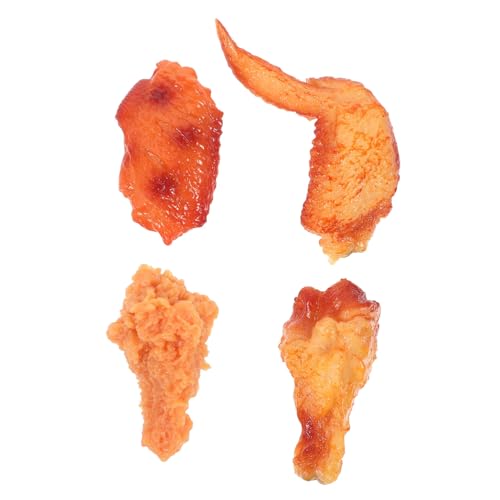 Gatuida 1 Satz Fake Food Modellen Realistische Simulierte Hühnerflügel und Hähnchenkeulen aus PVC für Küchen Dekoration Fotografie und Kreative Präsentationen Gatuida 1 Satz Fake Food Modellen Realistische Simulierte Hühnerflügel und Hähnchenkeulen aus PVC für Küchen Dekoration Fotografie und Kreative Präsentationen von Gatuida