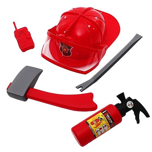Gatuida 1 Satz Feuerwehr Kostüm Set für Teiliges Cosplay Zubehör mit Feuerwehrhelm für Rollenspiele und Partys Ansprechend und Leicht für Fantasievolles Gatuida 1 Satz Feuerwehr Kostüm Set für Teiliges Cosplay Zubehör mit Feuerwehrhelm für Rollenspiele und Partys Ansprechend und Leicht für Fantasievolles von Gatuida
