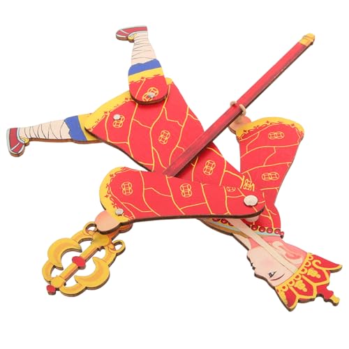 Gatuida Selbstgemacht Schattenpuppenspiel Satz aus Buntem Material Handgefertigt Traditionelles Chinesisches Spielzeug für Kinder für Kreative Bastelideen und Frühkindliche Bildung von Gatuida