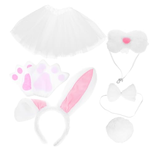 Gatuida 1 Satz Hasenohr Stirnband tierkostüme für osterdeko set Mädchen Kostümprops Hasenstirnband Plüsch dartscheibe Cosplay Tierohr Stirnband Kostüm verkleiden Plastik Weiß Gatuida 1 Satz Hasenohr Stirnband tierkostüme für osterdeko set Mädchen Kostümprops Hasenstirnband Plüsch dartscheibe Cosplay Tierohr Stirnband Kostüm verkleiden Plastik Weiß von Gatuida