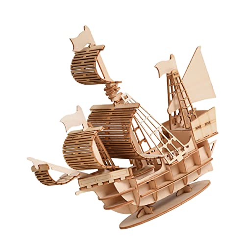 Gatuida 1 Satz Holz Segelboot Puzzle Modell DIY Handgemachtes Holz Farbton Fördert Hand Augen Koordination und Kreativität für Bastelprojekte Gatuida 1 Satz Holz Segelboot Puzzle Modell DIY Handgemachtes Holz Farbton Fördert Hand Augen Koordination und Kreativität für Bastelprojekte von Gatuida
