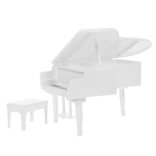 Gatuida 1 Satz Klavier mit Hocker Dekoratives Musikmodell für Puppenhaus DIY Miniaturmöbel für Kreative Wohnraumdekoration Gatuida 1 Satz Klavier mit Hocker Dekoratives Musikmodell für Puppenhaus DIY Miniaturmöbel für Kreative Wohnraumdekoration von Gatuida