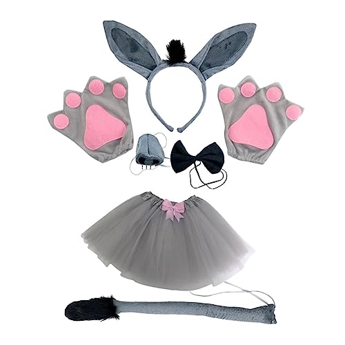 Gatuida 1 Satz Kostüm Set Tier Kostüm Zubehör für Halloween Cosplay Tier Mottoparty Fotos für Erwachsene Angenehm Tragbar Langlebig Gatuida 1 Satz Kostüm Set Tier Kostüm Zubehör für Halloween Cosplay Tier Mottoparty Fotos für Erwachsene Angenehm Tragbar Langlebig von Gatuida