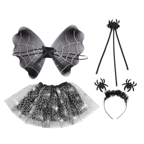 Gatuida 1 Satz Kostümset für Teiliges Tutu mit Haarband und Zubehör für Halloween Geburtstagsfeiern Bühnenaufführungen und Fotografie Gatuida 1 Satz Kostümset für Teiliges Tutu mit Haarband und Zubehör für Halloween Geburtstagsfeiern Bühnenaufführungen und Fotografie von Gatuida