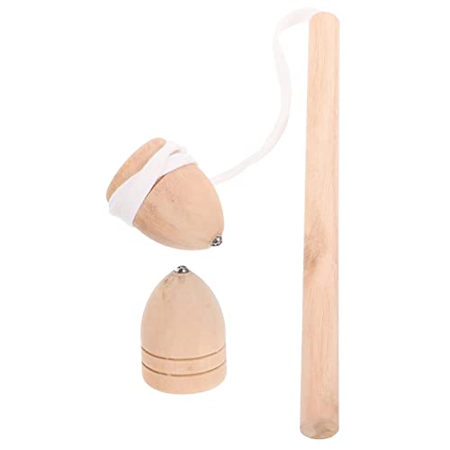 Gatuida 1 Satz Kreiselspielzeug aus Holz Gyro Spinnenspielzeug Spitze für kinderspielzeug Klassisches Outdoor Toys Fun Toy Kinderversorgung Holzkreisel hölzern von Gatuida