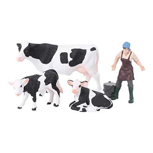 Gatuida 1 Satz Kuh Figur Set Realistische Tierfiguren für Lernspielzeug und Dekoartikel für Zuhause für von Gatuida
