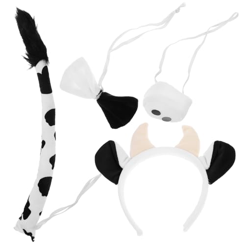 Gatuida 1 Satz Kuhkostüm Tierstirnband Halloween-tierkostüm Halloween-cosplay-zubehör Cosplay-tierkostüm Kindergartenkostüm Stirnband Mit Kuhohren Kuh-stirnband Schwamm Gatuida 1 Satz Kuhkostüm Tierstirnband Halloween-tierkostüm Halloween-cosplay-zubehör Cosplay-tierkostüm Kindergartenkostüm Stirnband Mit Kuhohren Kuh-stirnband Schwamm von Gatuida
