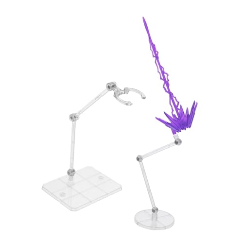 Gatuida 1 Satz Laserenergie-Ornamente Gestell Stand Auswirkungen Unterstützung Aktionsfigurhalter Figurenhalterung Figuren Dekoration Actionfiguren-Basis Puppenständer Plastik Violett Gatuida 1 Satz Laserenergie-Ornamente Gestell Stand Auswirkungen Unterstützung Aktionsfigurhalter Figurenhalterung Figuren Dekoration Actionfiguren-Basis Puppenständer Plastik Violett von Gatuida