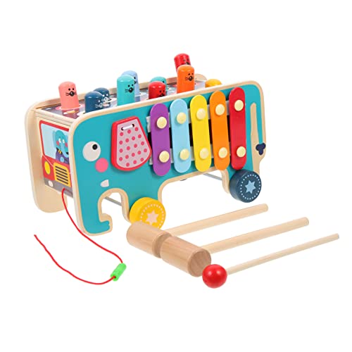 Gatuida 1 Satz Lernspielzeug Holzklopftisch mit Xylophon für Pädagogisches Motorikspielzeug Hand Auge Koordination und Farbdisziplin Sicher und Langlebig für Kleinkinder Gatuida 1 Satz Lernspielzeug Holzklopftisch mit Xylophon für Pädagogisches Motorikspielzeug Hand Auge Koordination und Farbdisziplin Sicher und Langlebig für Kleinkinder von Gatuida