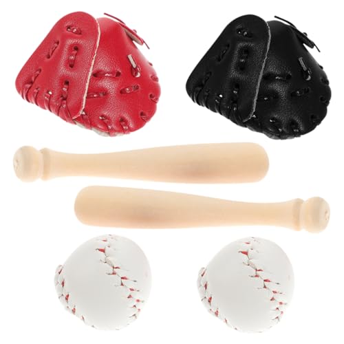Gatuida 1 Satz Mini Baseball Solider Baseballschläger Baseballhandschuh buchattrappe deko bücherregal deko küchen Dekoration Home Decor Mini-Baseballschläger- sportliche Miniaturen Pu Gatuida 1 Satz Mini Baseball Solider Baseballschläger Baseballhandschuh buchattrappe deko bücherregal deko küchen Dekoration Home Decor Mini-Baseballschläger- sportliche Miniaturen Pu von Gatuida