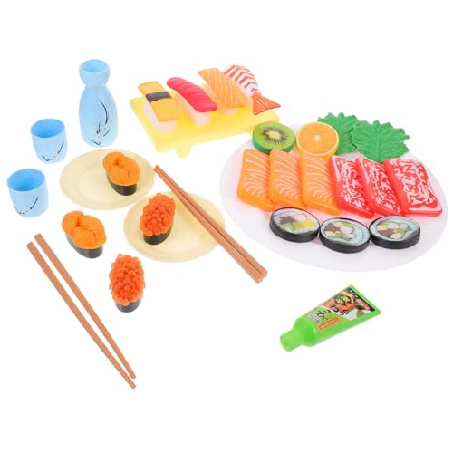 Gatuida 1 Satz Mini Sushi für Teiliges Fake Sushi Realistische Lebensmittel für Rollenspiele Spielküche und Dekoration Gatuida 1 Satz Mini Sushi für Teiliges Fake Sushi Realistische Lebensmittel für Rollenspiele Spielküche und Dekoration von Gatuida
