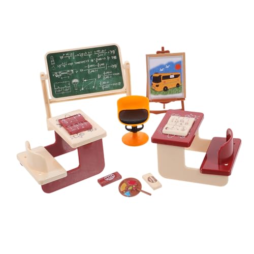 Gatuida 1 Satz Mini-Tafelmodell puppenhauszubehör Mini-Hausmodelle Tafeldekor aus Kunststoff Künstliche Tafelspielzeuge Mini- -Tafeldekor Mini-Tafelspielzeug für Plastik von Gatuida