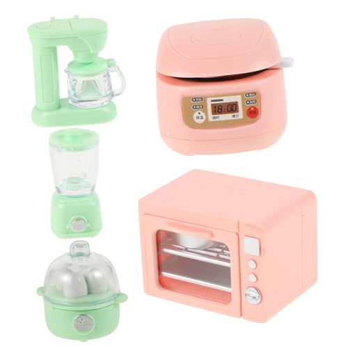 Gatuida 1 Satz Miniatur Küchen Zubehör für Puppenhaus Realistische Küchengeräte Wie Mini Backofen Kaffeemaschine und Mehr für Kreatives Spiel und Dekoration Gatuida 1 Satz Miniatur Küchen Zubehör für Puppenhaus Realistische Küchengeräte Wie Mini Backofen Kaffeemaschine und Mehr für Kreatives Spiel und Dekoration von Gatuida
