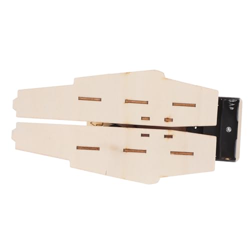 Gatuida Holz Flugzeug Launcher Satz für Kinder Selbstgemacht Papierflugzeug Starter Kit Modellbau Spielzeug für Wissenschaftliche Experimente von Gatuida