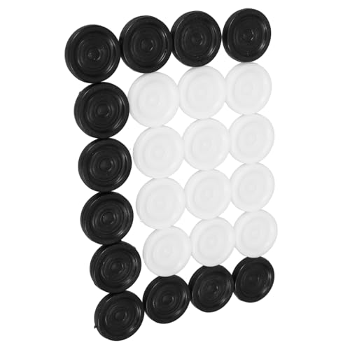 Gatuida 1 Satz Plastik Schachfiguren Runde Schachstücke für Brettspiele Kompatibel mit Dame Mehr Langlebige Spielsteine aus Kunststoff Spielzubehör für Schach und Gesellschaftsspiele Gatuida 1 Satz Plastik Schachfiguren Runde Schachstücke für Brettspiele Kompatibel mit Dame Mehr Langlebige Spielsteine aus Kunststoff Spielzubehör für Schach und Gesellschaftsspiele von Gatuida