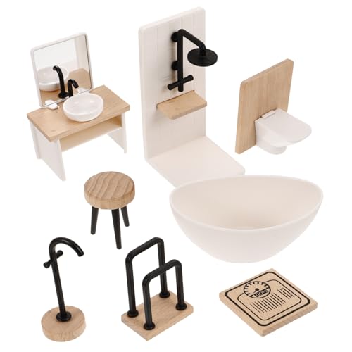 Gatuida 1 Satz Simulierte Kleinmöbel Bad Mini Hausmodelltoilette Puppenhausmöbel Puppenhauszubehör Wanne Puppenhaus-duschraum Puppenhaus-dekore Puppenstubenmöbel Winzige Möbel Plastik Gatuida 1 Satz Simulierte Kleinmöbel Bad Mini Hausmodelltoilette Puppenhausmöbel Puppenhauszubehör Wanne Puppenhaus-duschraum Puppenhaus-dekore Puppenstubenmöbel Winzige Möbel Plastik von Gatuida
