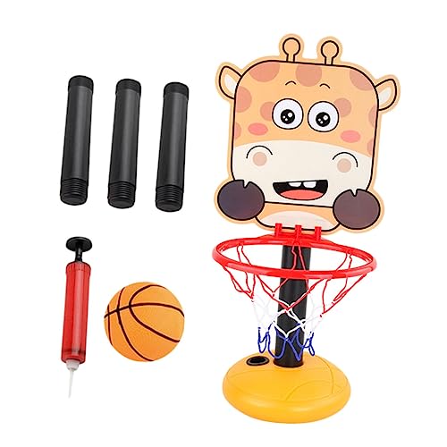 Gatuida 1 Satz Verstellbares Basketballspielzeug für Indoor Outdoor Basketballständer Einfach zu Montieren Fördert Geschicklichkeit und Hand Augen Koordination für Jungen und Mädchen von Gatuida
