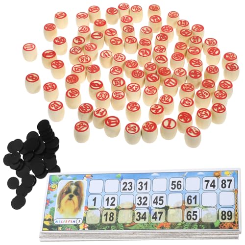 Gatuida 1 Satz Vintage Russisches Lotto Spielset aus Holz Lustiges Zahlenkarten Bingo für Partys und Familienspiele für Erwachsene und Tragbare Gesellschaftsspiele Gatuida 1 Satz Vintage Russisches Lotto Spielset aus Holz Lustiges Zahlenkarten Bingo für Partys und Familienspiele für Erwachsene und Tragbare Gesellschaftsspiele von Gatuida