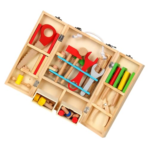 Gatuida 1 Satz Werkzeugkasten für Tragetasche für Rollenspiele BAU und Reparaturspielzeug Kreativität und Motorik für Jungen und Mädchen Ab Jahren Gatuida 1 Satz Werkzeugkasten für Tragetasche für Rollenspiele BAU und Reparaturspielzeug Kreativität und Motorik für Jungen und Mädchen Ab Jahren von Gatuida