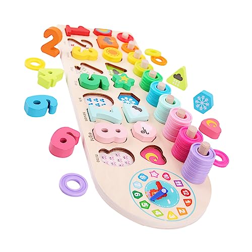 Gatuida 1 Satz Zahlenpuzzle für Kleinkinder Pädagogisches zur Frühen Entwicklung von Motorik und Intelligenz Lernen für Jungen und Mädchen Gatuida 1 Satz Zahlenpuzzle für Kleinkinder Pädagogisches zur Frühen Entwicklung von Motorik und Intelligenz Lernen für Jungen und Mädchen von Gatuida