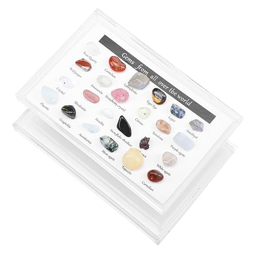 Gatuida 1 Schachtel Erz Proben Herzförmige Kristalle Schmuck Set Zur Herstellung Von Ohrringen Bausatz Quarz Gadgets Reize Muschel Figuren Münze Lupe Stand Colorful Stein Gatuida 1 Schachtel Erz Proben Herzförmige Kristalle Schmuck Set Zur Herstellung Von Ohrringen Bausatz Quarz Gadgets Reize Muschel Figuren Münze Lupe Stand Colorful Stein von Gatuida