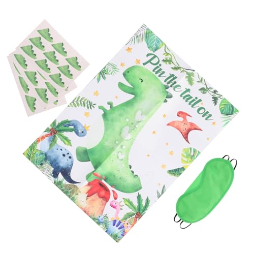 Gatuida 1 Set Dinosaurier Poster Dekorative Wandaufkleber Wandtattoos Entfernung Dinosaurier Poster von Gatuida