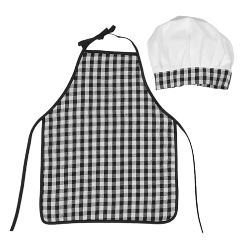 Gatuida 1 Set Koch-Outfit für Kleinkinder: Kochkostüm für Kinder (0–2 Monate) mit Schürze und Mütze – Neugeborenen-Fotografie-Kleidung für Baby-Jungen und Mädchen, Fotoshootings, Kochen und von Gatuida