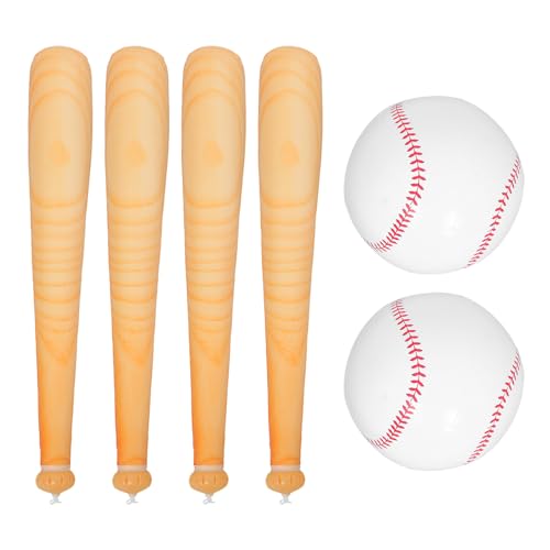 Gatuida 1 Set aufblasbarer Baseballschläger: Aufblasbare Baseballschläger für Kinder – Aufblasbare Partygeschenke und Dekorationen – Kleinkindspielzeug für Feiern mit Sportthema von Gatuida