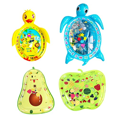 Gatuida 1 Stück Aufblasbare Wasser Spielmatte für Cartoon Apfel Design Sensory Toy Wasserspielzeug für Drinnen und Draußen Bietet eine Große Spielfläche für Unendlichen Spaß Grün Gatuida 1 Stück Aufblasbare Wasser Spielmatte für Cartoon Apfel Design Sensory Toy Wasserspielzeug für Drinnen und Draußen Bietet eine Große Spielfläche für Unendlichen Spaß Grün von Gatuida