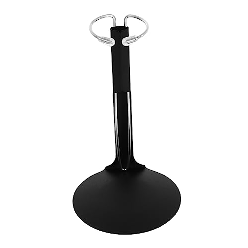 Gatuida 1 Stück C Form Soldier Display Stand Verstellbarer Puppenhalter Puppenzubehör Schwarz für Puppen und Actionfiguren Darstellung von Gatuida