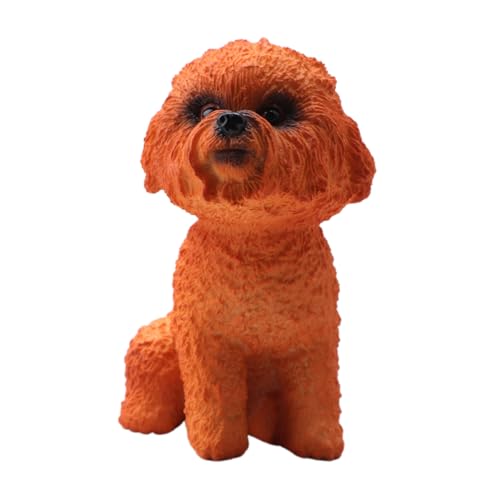 Gatuida 1 Stück -Hundspielzeug kinderspielzeug детские игрушки Welpenspielzeug für Haustiere Kuscheltier Hund Minipudel Miniatur-Hundestatue Orange Gatuida 1 Stück -Hundspielzeug kinderspielzeug детские игрушки Welpenspielzeug für Haustiere Kuscheltier Hund Minipudel Miniatur-Hundestatue Orange von Gatuida
