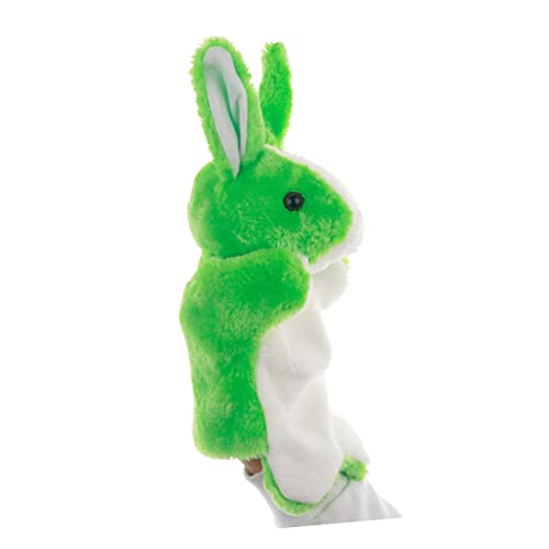 Gatuida 1 Stück Kaninchen Plüsch Handpuppe für Geschichtenerzählen Interaktives für Eltern Grünes Stofftier Fördert Fantasie und Kommunikation Gatuida 1 Stück Kaninchen Plüsch Handpuppe für Geschichtenerzählen Interaktives für Eltern Grünes Stofftier Fördert Fantasie und Kommunikation von Gatuida