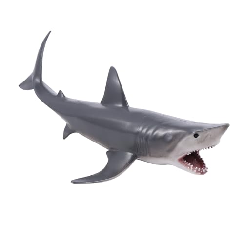 Gatuida 1 Stück Meereslebewesen für kinderspielzeug zabawki stymulujące rozwój ziernieten Kid Toys Fun Toy Hai-Modell Hai-Tiere-Modell Unterrichtsmodelle Plastik Dark Grey von Gatuida