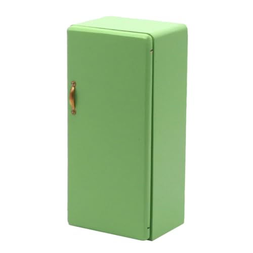 Gatuida 1 Stück Mini Kühlschrank Modell Puppenhaus Mini Kühlschrank Mit Gefrierfach Kleinkind Kleiner Kühlschrank Mini Kühlschrank Spiel Mini Kühlschrank Mini Spielhaus von Gatuida