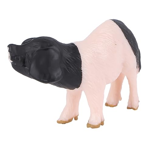 Gatuida Schweinemodell Spielzeug für Kinder Simulationsschwein Figuren Deko Realistisches Schweine Modell für Rollenspiele und Lernspielzeug von Gatuida