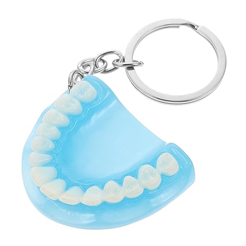 Gatuida 1 Stück Prothese Schlüsselanhänger Gefälscht Beängstigend Party Zähne Halloween Charms Anhänger Schlüsselring Gruseliger Schlüsselanhänger Schlüsselanhänger Blue von Gatuida
