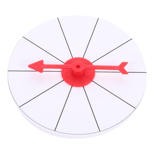 Gatuida 1 Stück Rad Für Preise Glücklich Tombola Preisrad Groß Karneval Gewinnrad Roue Zufälliges Gewinnspielrad Maschine Rad Mit 10 Slots Farbschlitzrad Riese Klein Schaum Weiß von Gatuida
